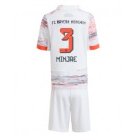 Bayern Munich Kim Min-jae #3 Vonkajší Detský futbalový dres 2025-26 Krátky Rukáv (+ trenírky)